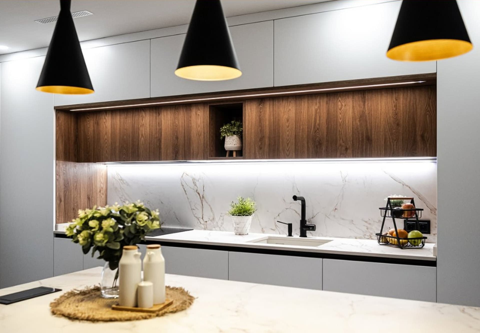 Diseñar una cocina a medida en Vigo - Pizarro 17