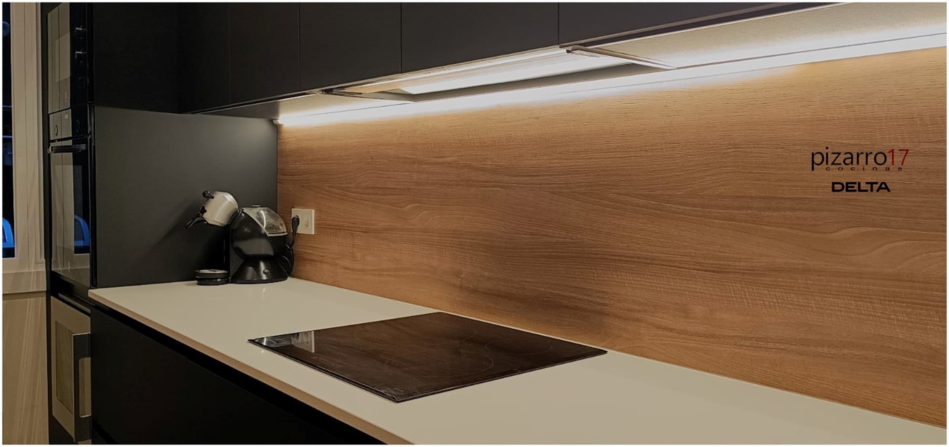 Reforma de cocina realizada por Pizarro 17 en Vigo